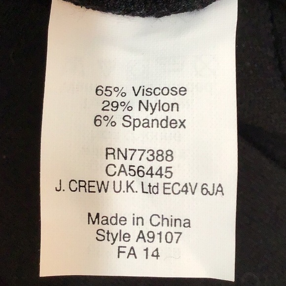 J. Crew black zipper pocket shift dress 6 - Picture 9 of 12